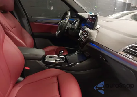 2023 BMW X3 xDrive30I из США, поврежденный, VIN 5UX53DP09P9R15217